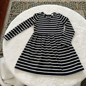 Hanna Anderson stripped dress…girls size 7/8…very good condition